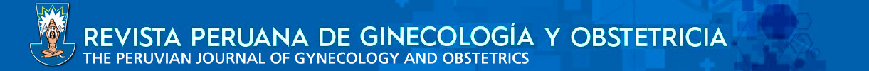 THE PERUVIAN JOURNAL OF GYNECOLOGY AND OBSTETRICS